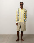 BAGGY TWILL CORD BEACH SHORT