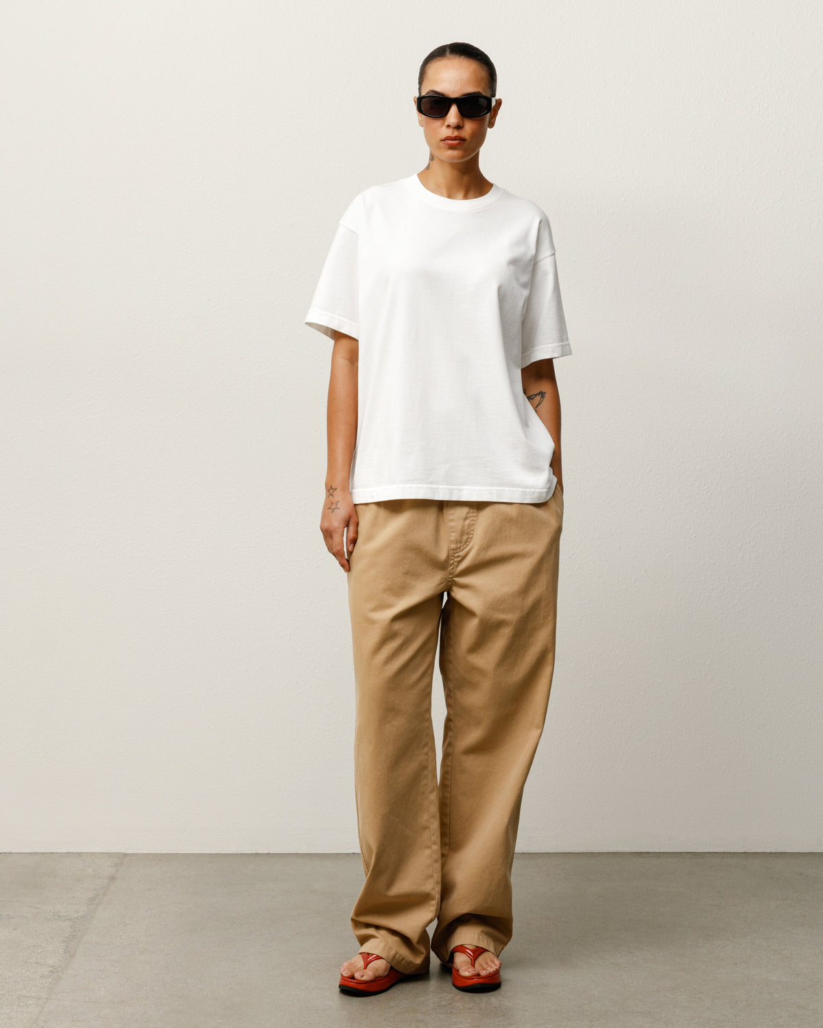 GARMENT DYED SS TEE