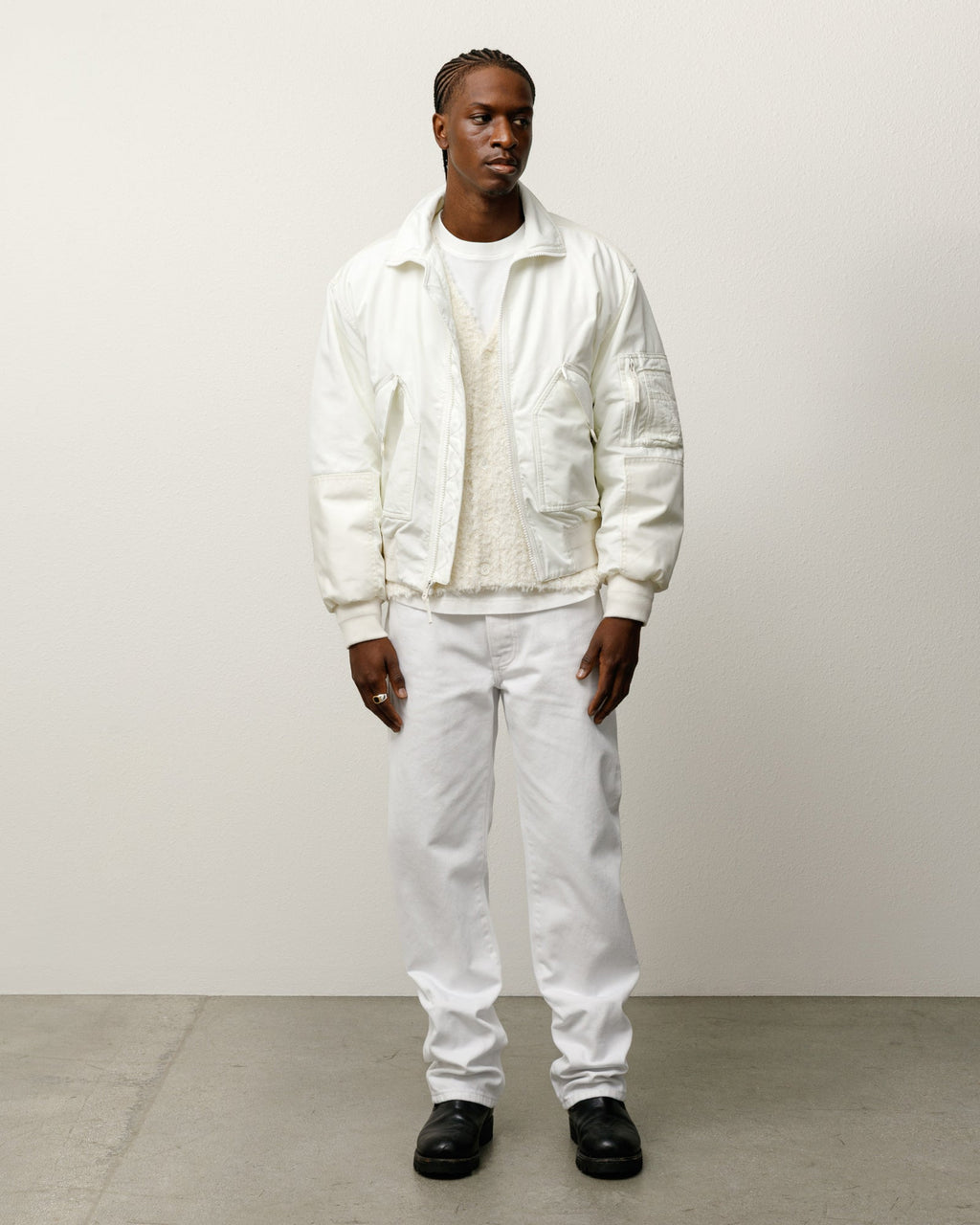 MOCK NECK FLIGHT BOMBER