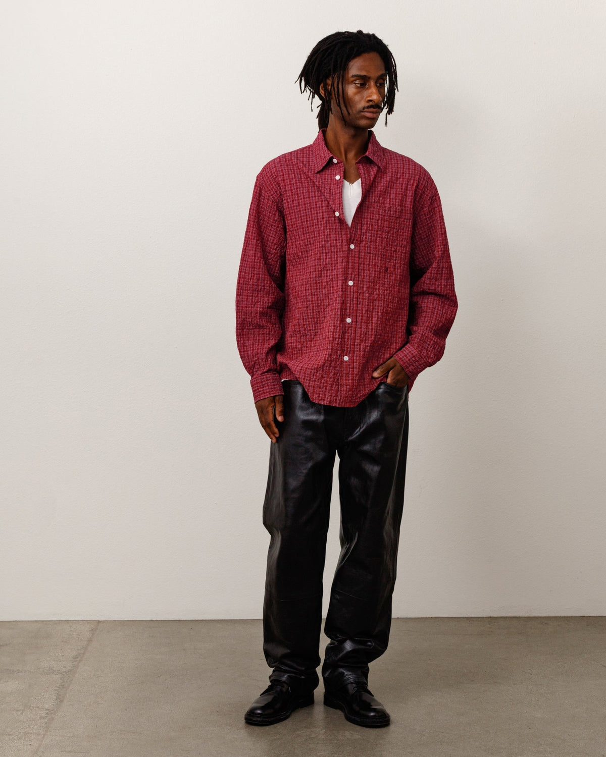 NEW CLASSIC PANT LEATHER