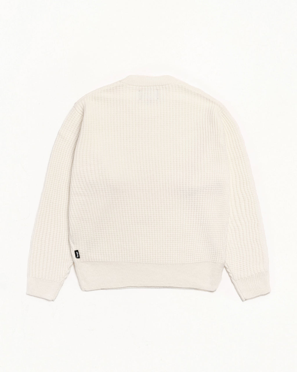 WAFFLE CASHMERE SWEATER