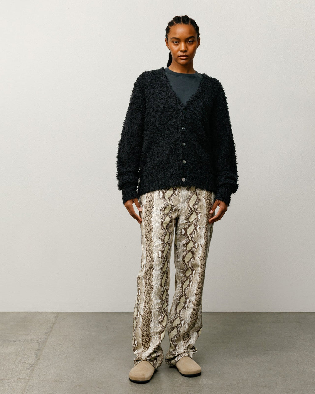 TEXTURED CARDIGAN