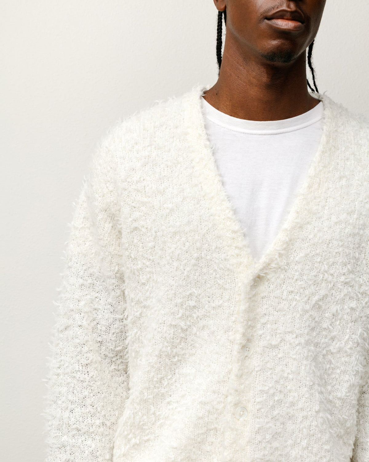 TEXTURED CARDIGAN