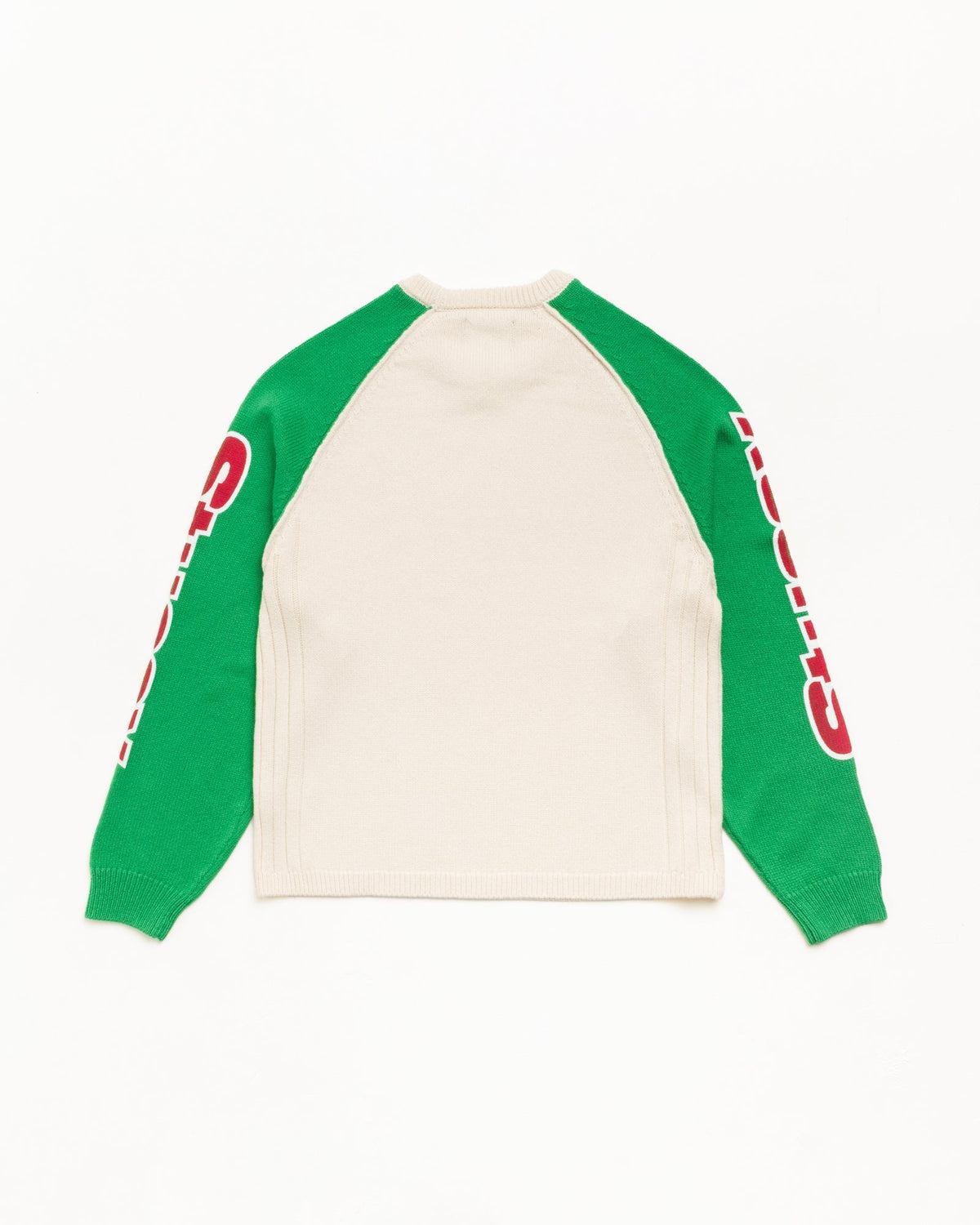 TWO TONE RAGLAN SWEATER