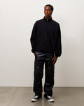 ZIP FLEECE MOCK NECK