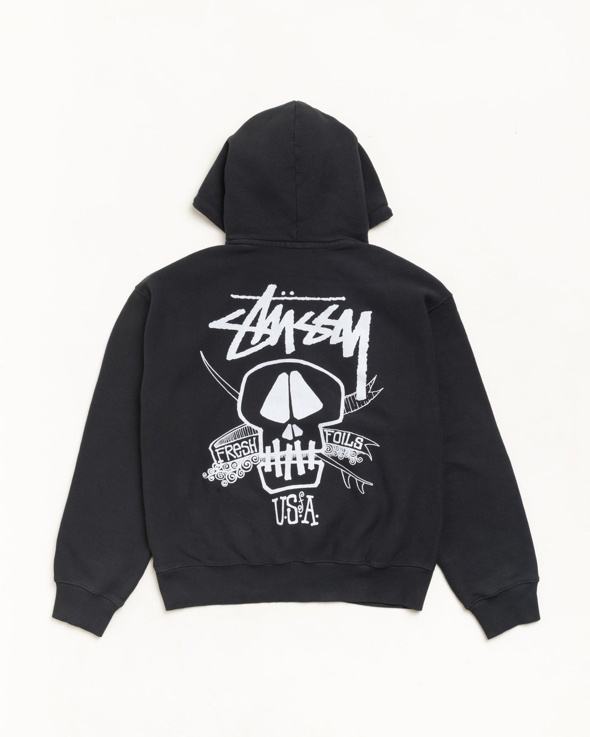 FRESH FOILS HOODIE GARMENT DYED