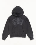 BLOCK SPORT HOODIE GARMENT DYED